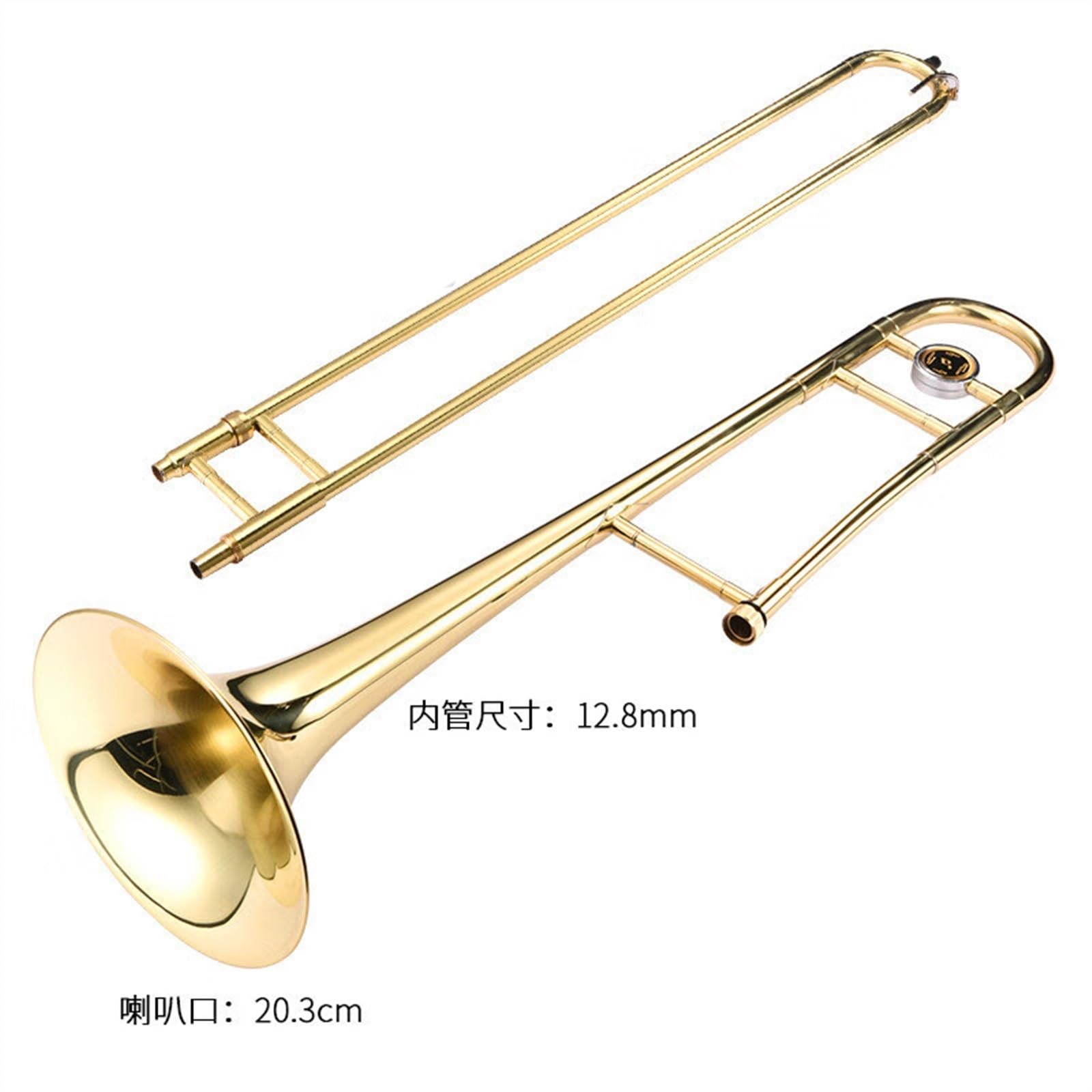Amazon | 初心者トロンボーン テナートロンボーン 金管楽器 ラッカー